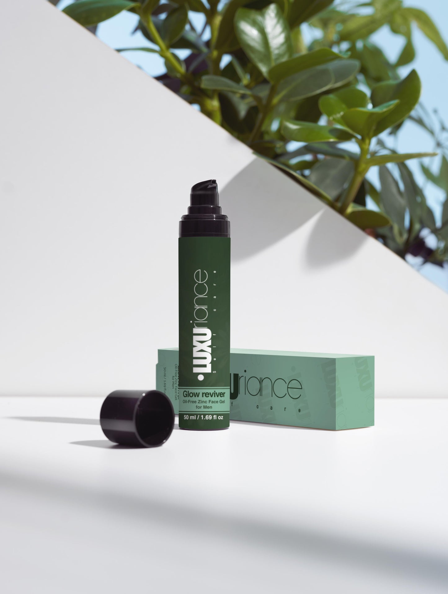 Oil-Free Zinc Face Gel for Men