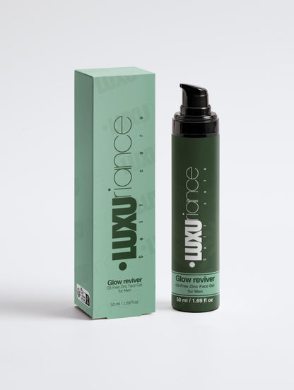 Oil-Free Zinc Face Gel for Men
