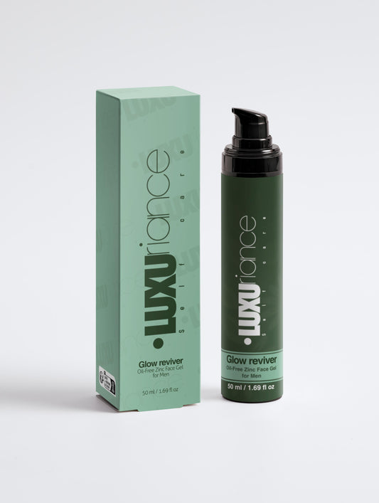 Oil-Free Zinc Face Gel for Men